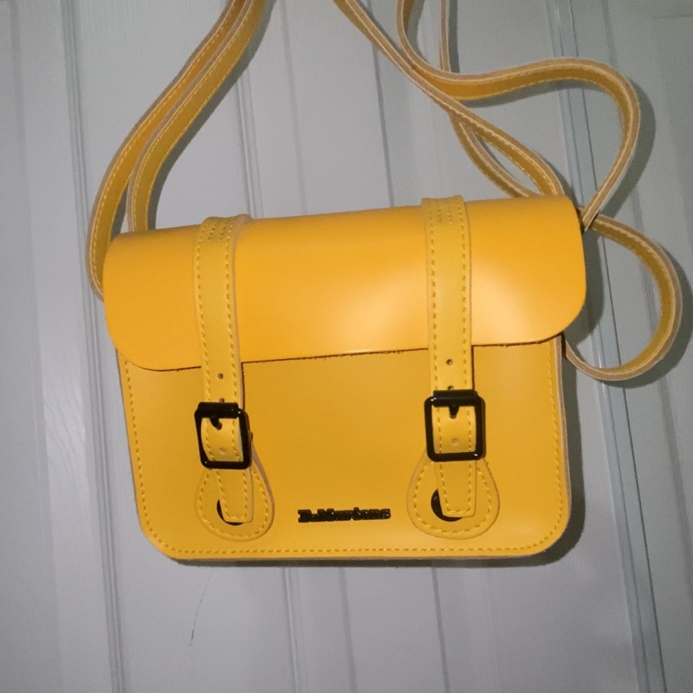 Dr Martens yellow crossbody